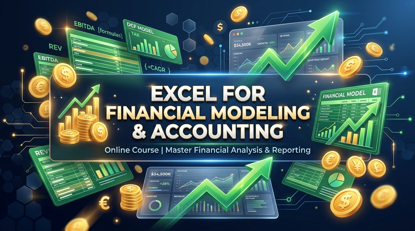 Microsoft Excel for Financial Modeling & Accounting: Otomasi Laporan Keuangan, Arus Kas & Valuasi Bisnis